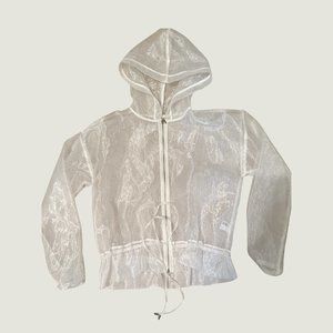 Zip up hoodie with zippers